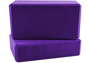 Quality Eco Friendly Yoga Exercise Equipment Eva Yoga Block No Pungent Smell High Density wholesale