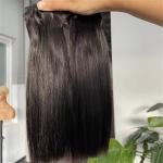 Raw Virgin Cuticle Aligned Bone Straight Super Double Drawn Human Hair