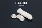 Eco - friendly Soft Skin Color Rubber ESD Finger Cots For Protection