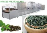Conveyor Belt Microwave Drying Equipment / Tea Microwave Dryer ISO CE