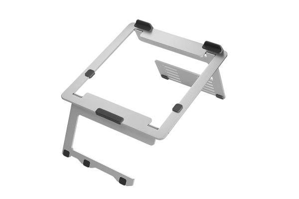 15.6 Inch Adjustable Desktop Computer Stand , 3.5mm Thick Minimalist Laptop