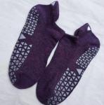 OEM Terry Indoor Yoga Grip Socks Fashion Barre Socks Custom Logo Knitting Socks