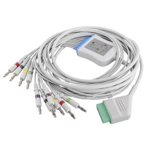 Quality Nihon Kohden Japan BSM-2301 BSM-2353 01.57.107048 EKG CableLeadwires 4.0Banana wholesale