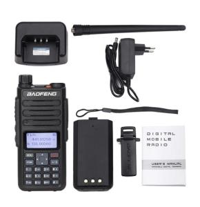 Quality DM-1801 Handheld Radio Two Way Walkie Talkie 5W Dual Band Earpiece Included wholesale