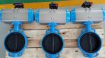 rotary air torque rack and pinion actuadores neumáticos control butterfly valve
