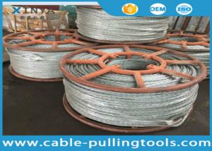 Quality Hexagon 12 Strands Galvanized Anti Twist Wire Rope Transmission Steel Pilot Rope wholesale