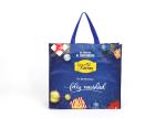 Waterproof PP Woven Recyclable Tote Bag 40*30*12cm Reusable Machine Printing