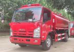 ISUZU 139kw Water Tank Fire Truck 6 Wheeled 8000L Capacity Multipurpose