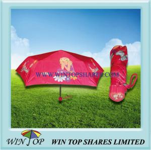 Quality Girl Umbrella with Heart Shape Handle wholesale