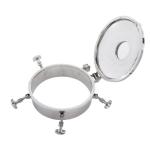 Sanitary SS304 SS316L Stainless Steel Round Pressure Manhole Cover