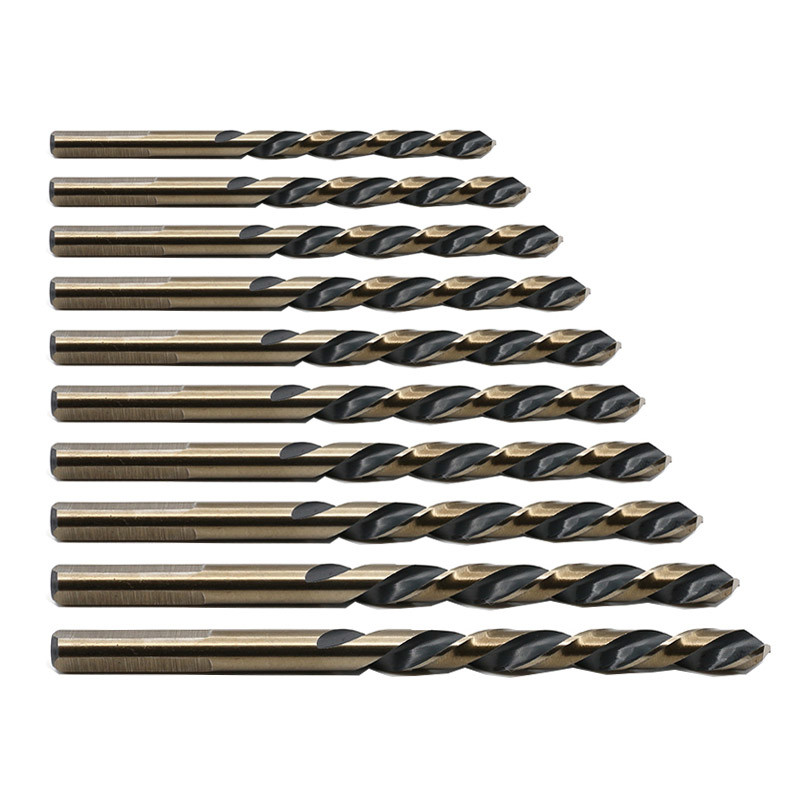 2 Flutes 8mm High Speed Steel Drill Solid Alloy Hss Twist Drills