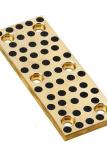 SOLP Self Lubricating Bearings Bronze Type Sliding Plate Thickness 10mm