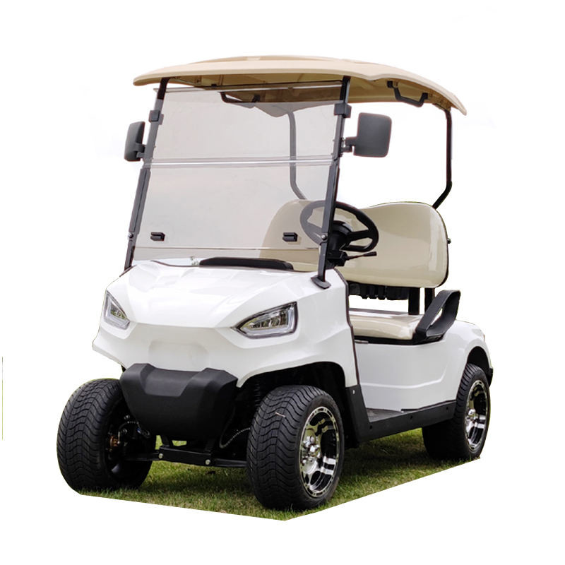 4x4 2 Seater Electric Ezgo Golf Cart 72V 5kw Mini Electric Club Car