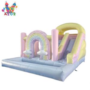 Quality Pastel Bounce House Inflatable Bouncer Castle Wedding Inflatable Bounce House wholesale