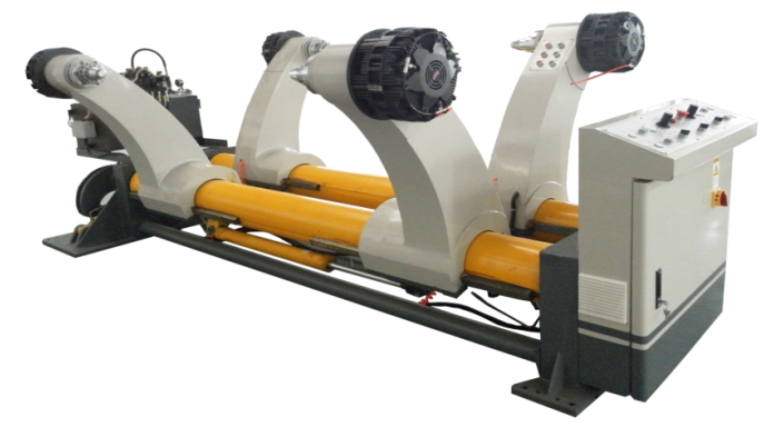2 Ply Corrugated Cardboard Production Line F Flute Electrical Heating Single Facer