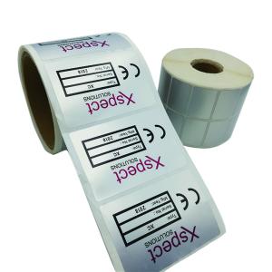 Quality Metal Aluminum Self Adhesive Packaging Labels Stickers packaging seal stickers wholesale