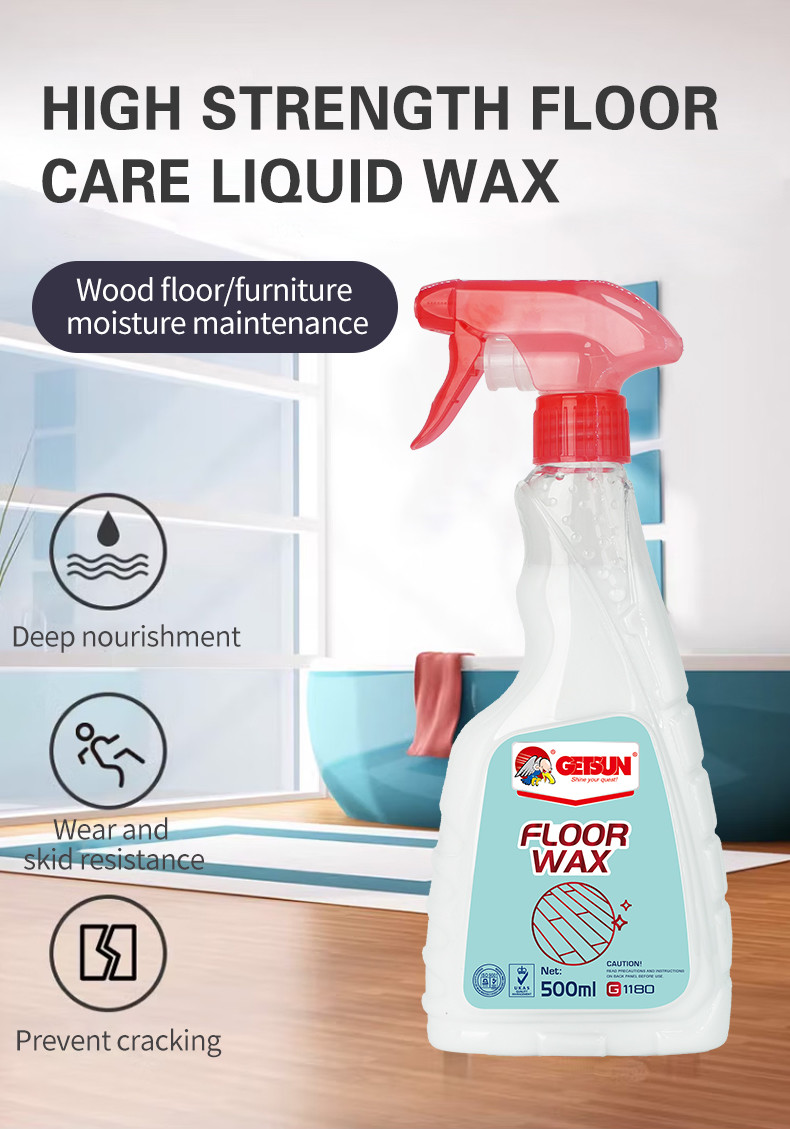 Commercial Anti Slip Furniture Protectant Hardwood Floor Wax Polish Spray