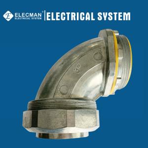 Quality Zinc 90 Degree Liquid Tight Connector 3 Inch wholesale