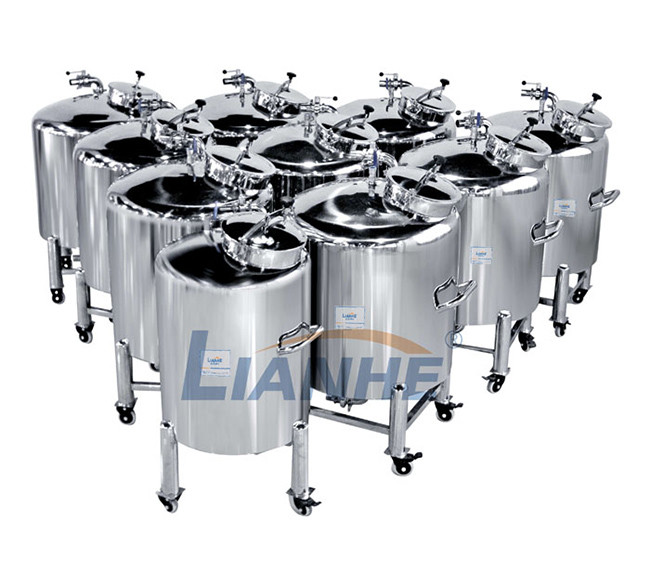 ISO Stainless Water Storage Tanks For Manufacturing Plant