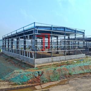 Quality Industrial Light Steel Structure Workshop , Prefabricated Metal Buildings Workshop wholesale