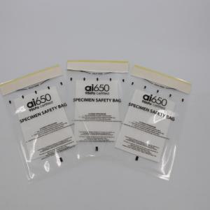 Quality Customized Medical Pathology Bags Disposable Biohazard Specimen Self Adhesive wholesale