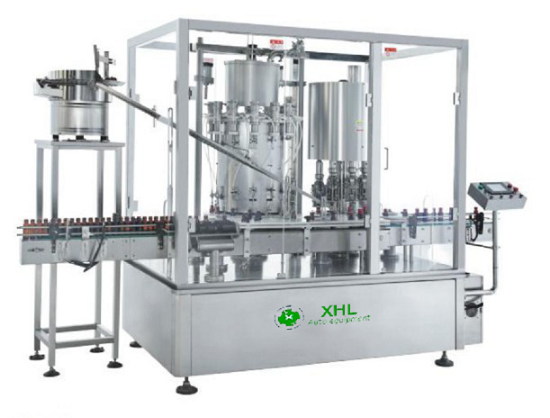 500ml 6000BPH Filling Capping Machine For Glass Bottles