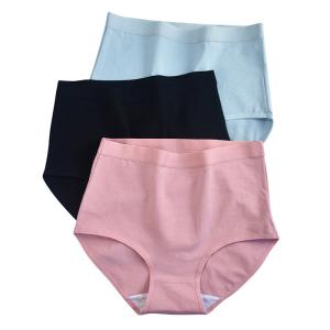Quality Antistatic Women Cotton Panties , Antibacterial 100 Cotton Seamless Underwear wholesale