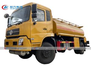 Quality Dongfeng 6 Wheeler RHD 10000L Mobile Oil Tanker Truck wholesale