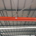 Cooling Ventilation 24FT Gearbox Ceiling Fans For Big Rooms