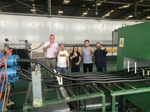 Quality 75mm Screw Diameter Pre Insulated Pipe Jacket Production Line wholesale