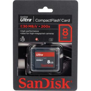 Quality SanDisk 8GB CF Card Ultra 200x Price $11.5 wholesale