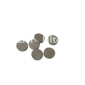 Quality 304 Stainless Steel Sintered Mesh Filter Perforated Silver Color wholesale
