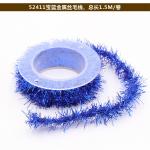 Shinny Wired Wrapping Paper Rope 100m Paper Twist Rope Rose Silver