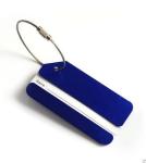 Aluminium alloy luggage tag, metal baggage tag, boarding pass, identity card,