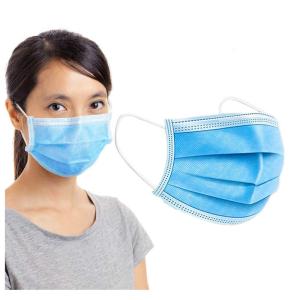 Quality Medical Single Use Face Mask Three Layers Green Adults Sterile Mask 17.5*9.5CM wholesale