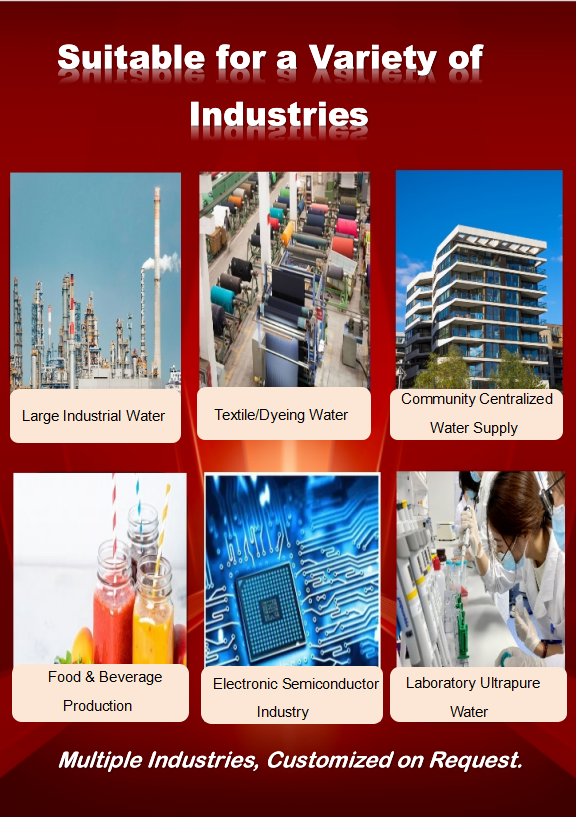 Reverse Osmosis Equipment For Separation Of Chemical Substances And Stabilization Of Water Quality