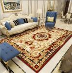 Persian Pattern Polyester Fiber Living Room Floor Carpet Stripping Special Style