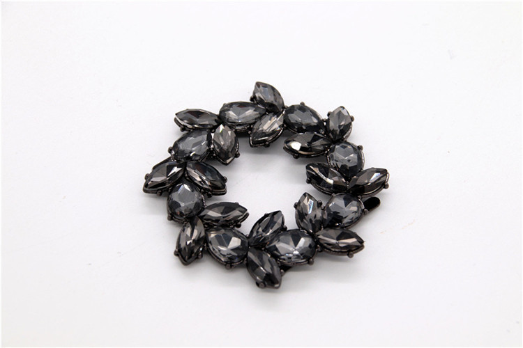 Colorful High Grade Rhinestone Women'S Shoe Accessories Clips SGS Certificate