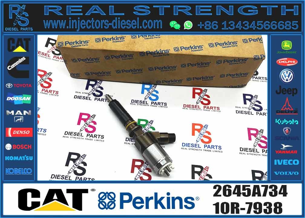 Cat 320d Diesel Inyector Common Rail Fuel Injector 292-3780 2923780 2645A718 For Caterpillar Perkins C6.6 Excavator