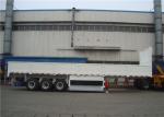 40-100 Ton Steel Side Wall Semi Trailer Heavy Duty I Beam With LED Light