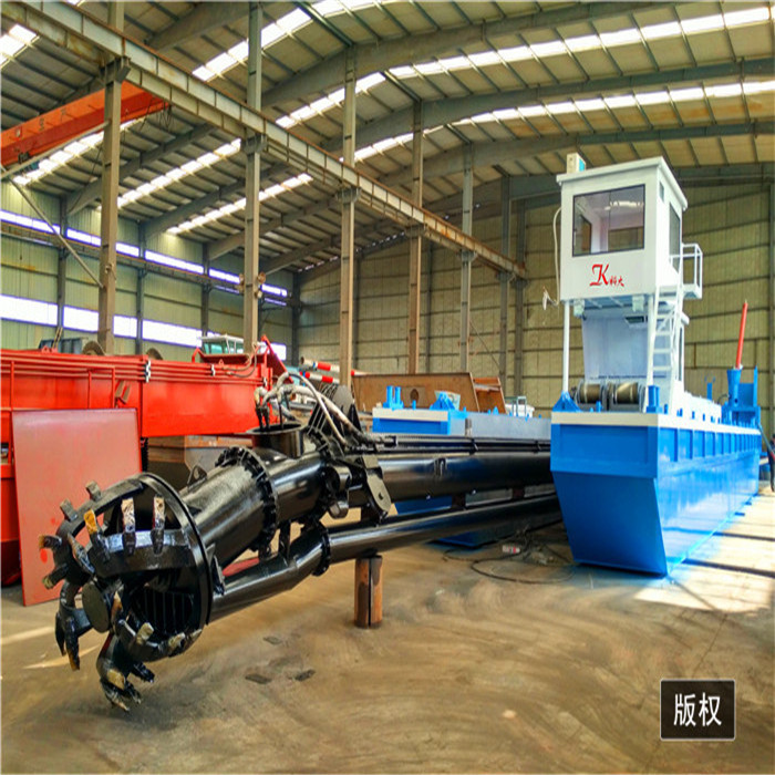 12" Gold Suction Dredger 1.8m Mining Dredger Machine