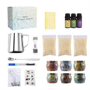 Quality Scented Candle Material Kit Creative Indoor Smoke Free Handmade Candle Making Diy Kit wholesale