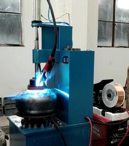 Quality DC 600V LPG Cylinder Production Line LPG Gas Cylinder Seat Welding Machine wholesale