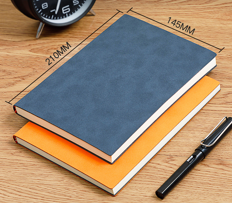Thread Sewing A5 Custom Logo Diary Planner Notebook for Business Professionals in 2021