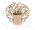 56.5*58.7mm Polishing Finishing Perfume Bottle Caps Die Casting Processing