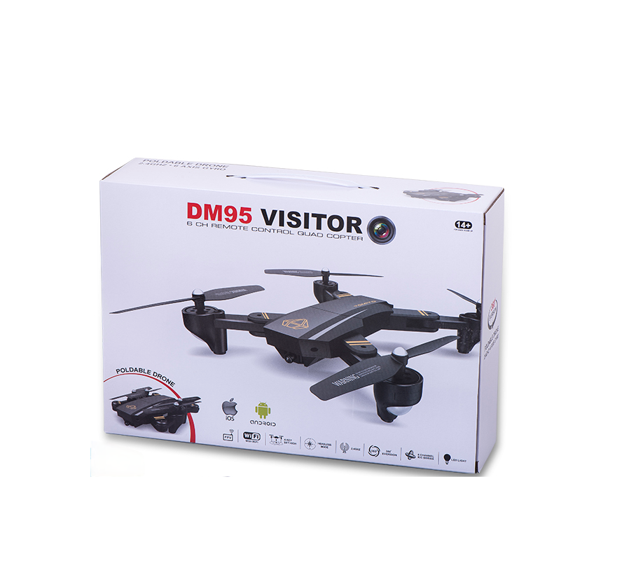 High Popularity Dm95 Professional Smart Hd Camera Drone With Altitude Hold Function And Black Color For Your Satisfaction