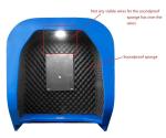 Bulk Loading Stations Soundproof Telephone Booth Heavy Duty Phone Booths