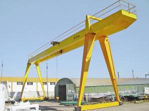 Quality Electric Double Girder Gantry Crane With Cab / Wireless Control wholesale