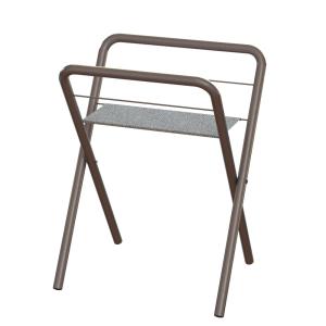 Quality Black Folded Metal Rack Shelves Knock Down Structure wholesale