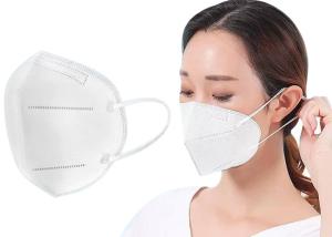 Quality Anti Allergic N95 Pollution Mask , Disposable Dust Mask No Glue Bonding wholesale
